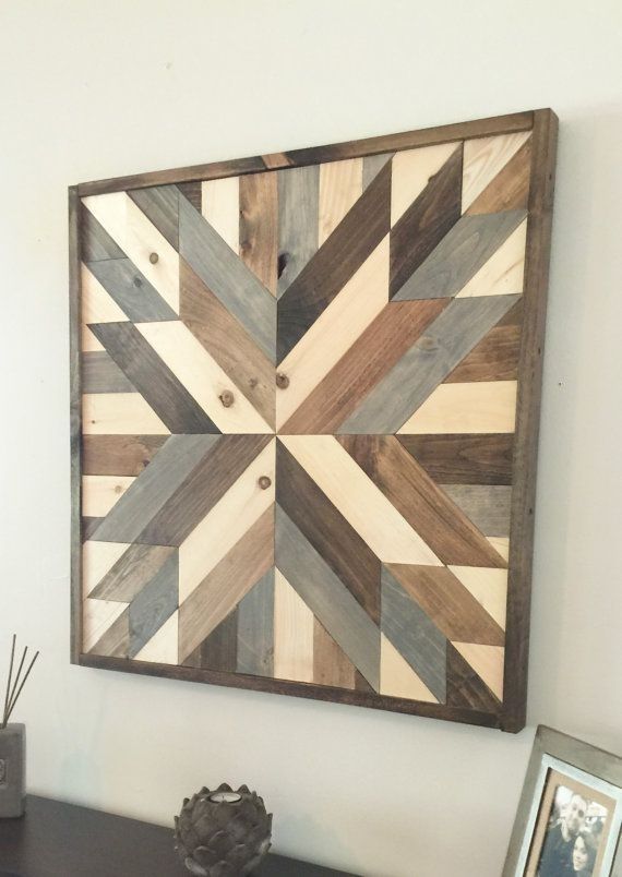 Reclaimed Wood Wall Art, Wood Art, Rustic Wall Decor, Farmhouse Within Wooden Wall Art (Photo 1 of 10)