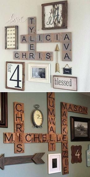 Scrabble Wall Decor Family Wood Scrabble Wall Art Click On Image To For Scrabble Wall Art (View 17 of 25)