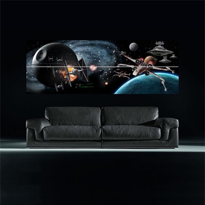 Star Wars Empire At War 2.5 Metre Wide Vector Giant Wall Art Poster Within Star Wars Wall Art (Photo 9 of 10)