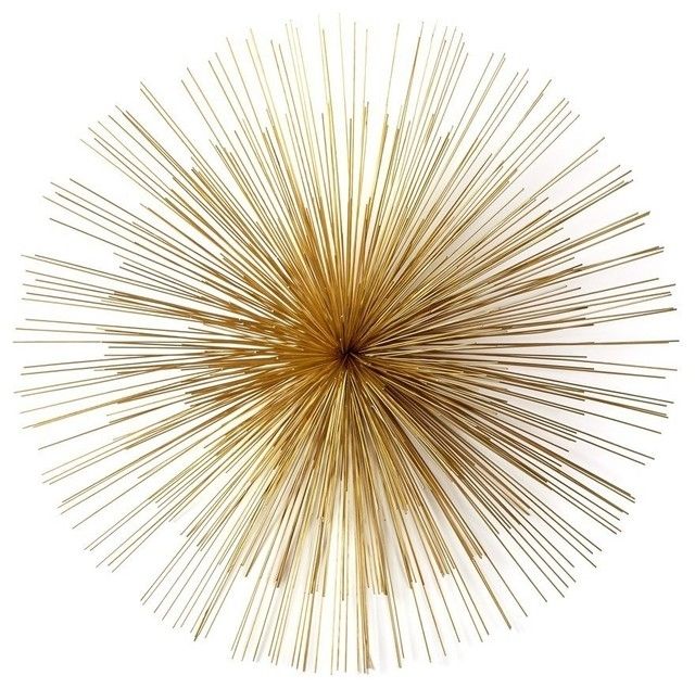 Starburst Wall Art Twos Company Gold Stunning Starburst Wall Art Red With Starburst Wall Art (Photo 14 of 25)