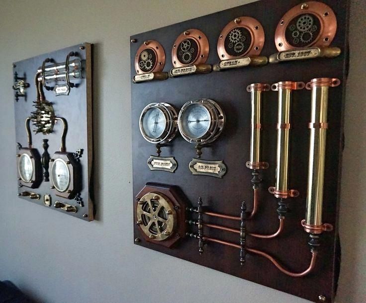Steampunk Wall Decor Steampunk Wall Decor Charming Steampunk Decor Inside Steampunk Wall Art (Photo 2 of 25)