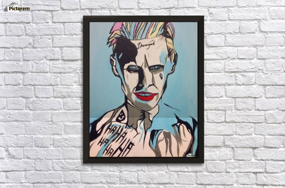 The Joker – Taara Petts Canvas Throughout Joker Wall Art (View 18 of 20)
