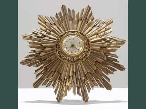 Wall Clocks Art Deco Collection – Youtube Throughout Art Deco Wall Clock (View 13 of 25)