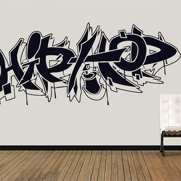 Wall Decal Vinyl Sticker Decals Art Decor From Creativewalldecals Intended For Hip Hop Wall Art (Photo 5 of 10)
