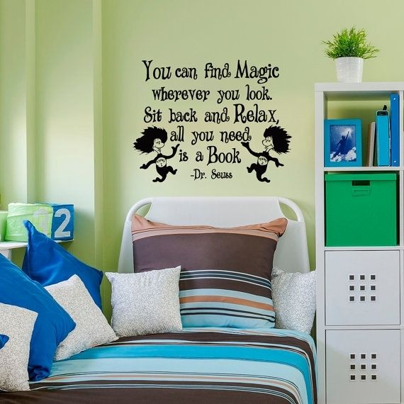 Wall Decoration. Dr Seuss Wall Decals – Wall Decoration And Wall Art Within Dr Seuss Wall Art (Photo 20 of 20)