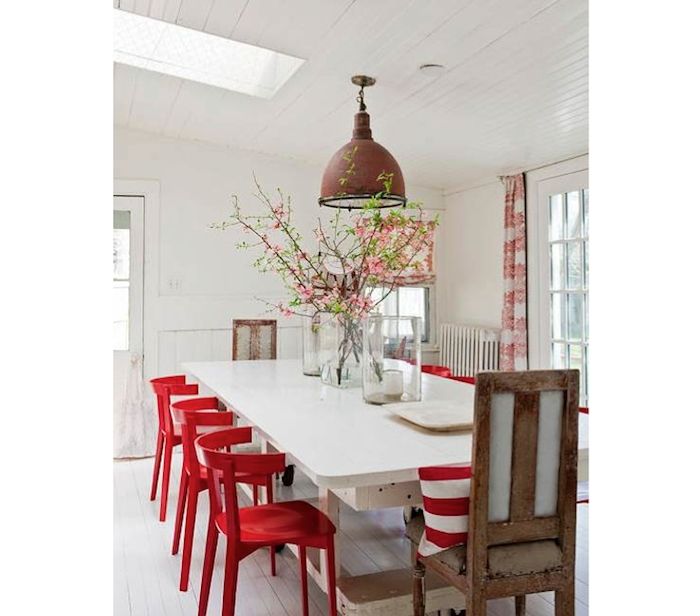 10 Easy Pieces: Red Dining Chairs | Ft Herriman Cove 2014 Regarding Red Dining Chairs (View 11 of 25)