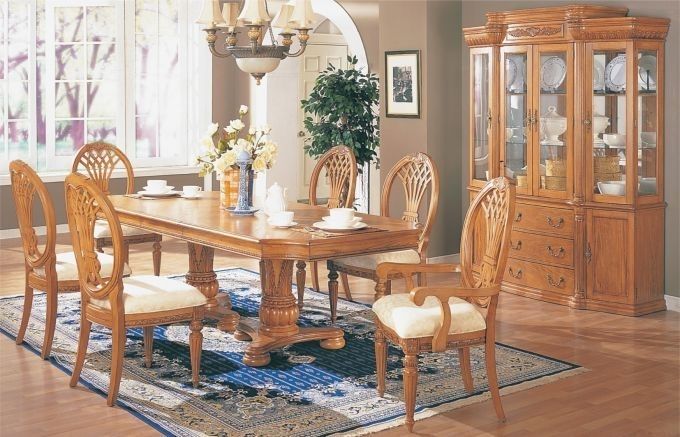 16 Charming Light Oak Dining Room Sets Photograph Designer | Dining In Light Oak Dining Tables And Chairs (View 1 of 25)