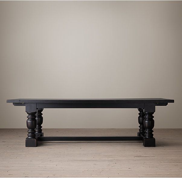 1930S French Farmhouse Rectangular Extension Dining Table | The New Pertaining To Chapleau Extension Dining Tables (View 1 of 25)