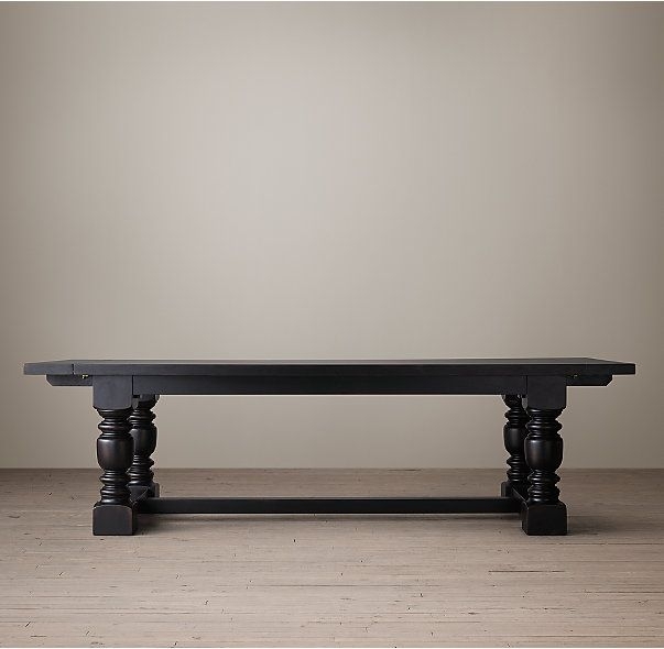 1930s French Farmhouse Rectangular Extension Dining Table | The New Pertaining To Chapleau Extension Dining Tables (Photo 1 of 25)