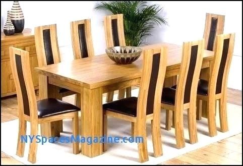3. 8 Chair Dining Room Set Dining Table 8 Dining Table For 8 In 8 Chairs Dining Sets (Photo 7 of 25)