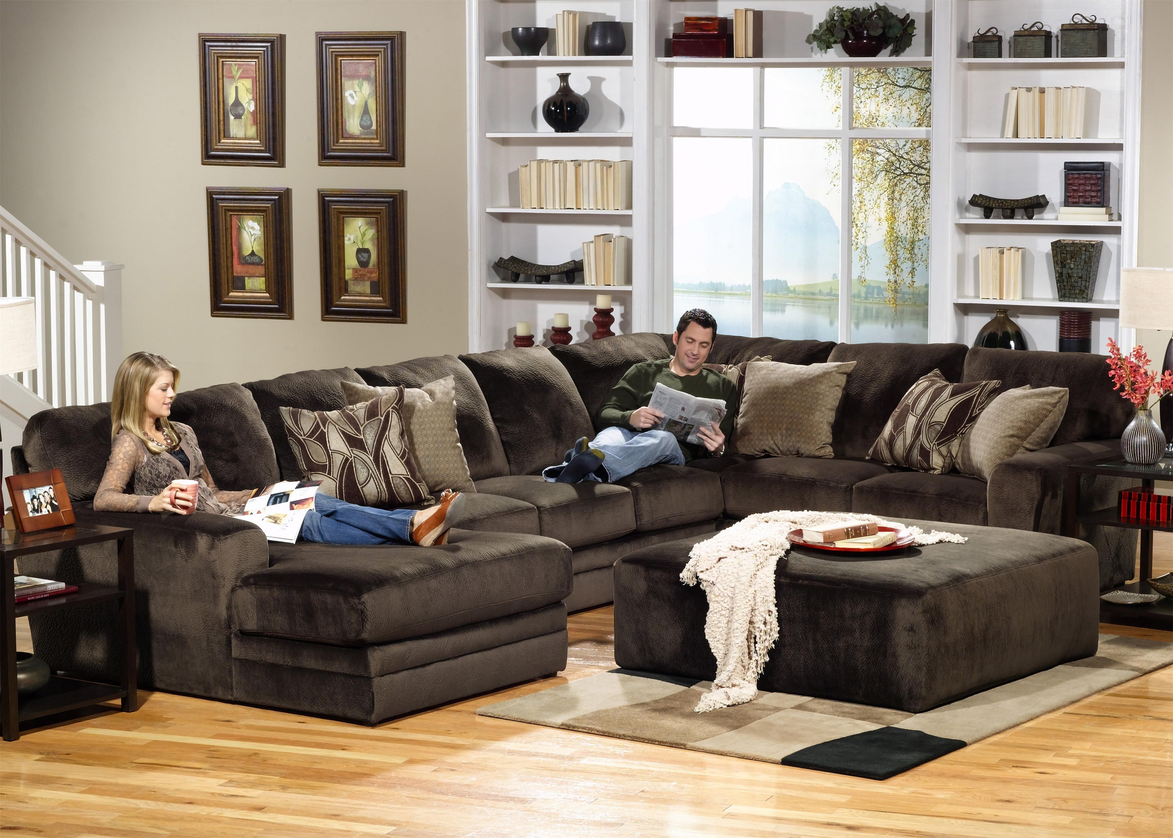 3 Piece Sectional With Rsf Sectionjackson Furniture | Wolf And Inside Jackson 6 Piece Power Reclining Sectionals (View 23 of 25)