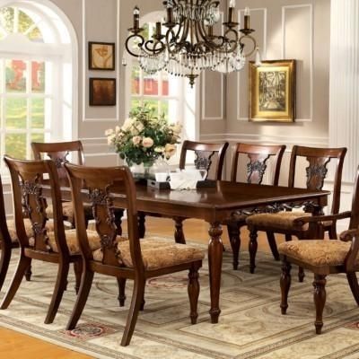 Aarsun Woods Hand Carved Teak Wood 8 Seater Dining Set | Id: 14643299048 Regarding Solid Oak Dining Tables And 8 Chairs (View 24 of 25)