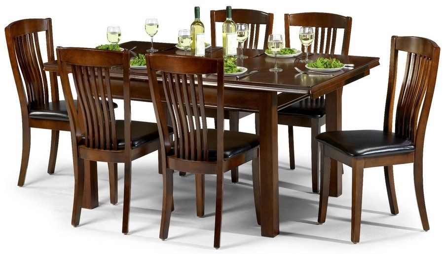 Abdabs Furniture – Canterbury Mahogany Dining Table & Six Chairs With Regard To Dining Tables And Six Chairs (View 1 of 25)