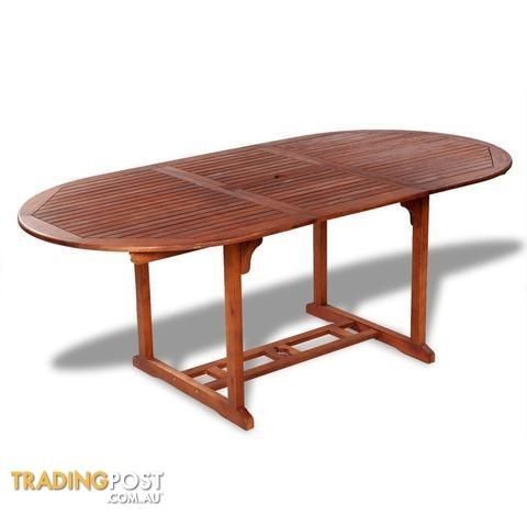 Acacia Wood Outdoor Extendable Dining Table For Sale In Armadale Wa Pertaining To Outdoor Extendable Dining Tables (View 21 of 25)