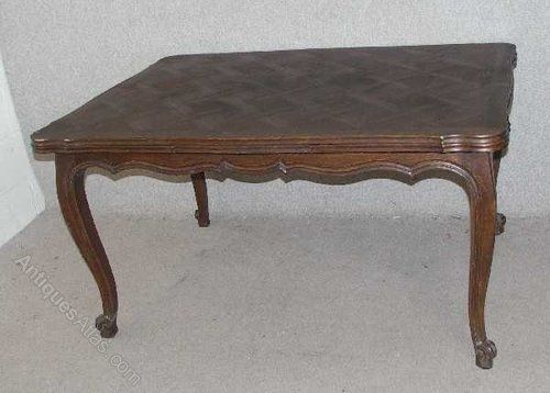 Antiques Atlas – French Parquet Top Dining Table Intended For Parquet Dining Tables (View 3 of 25)