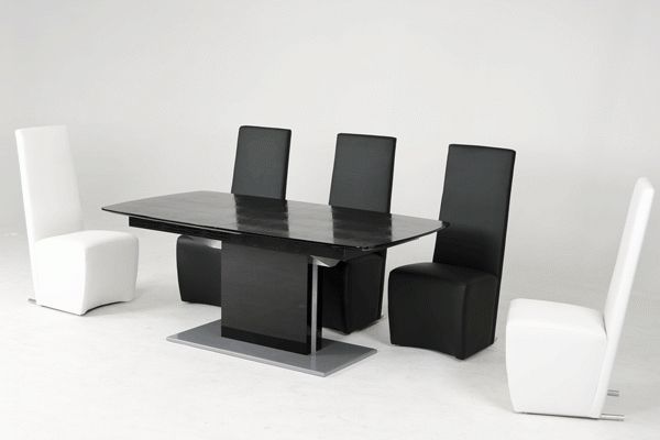 Armani Aa818 265 Modern Dining Table Regarding Black Gloss Dining Tables (View 23 of 25)