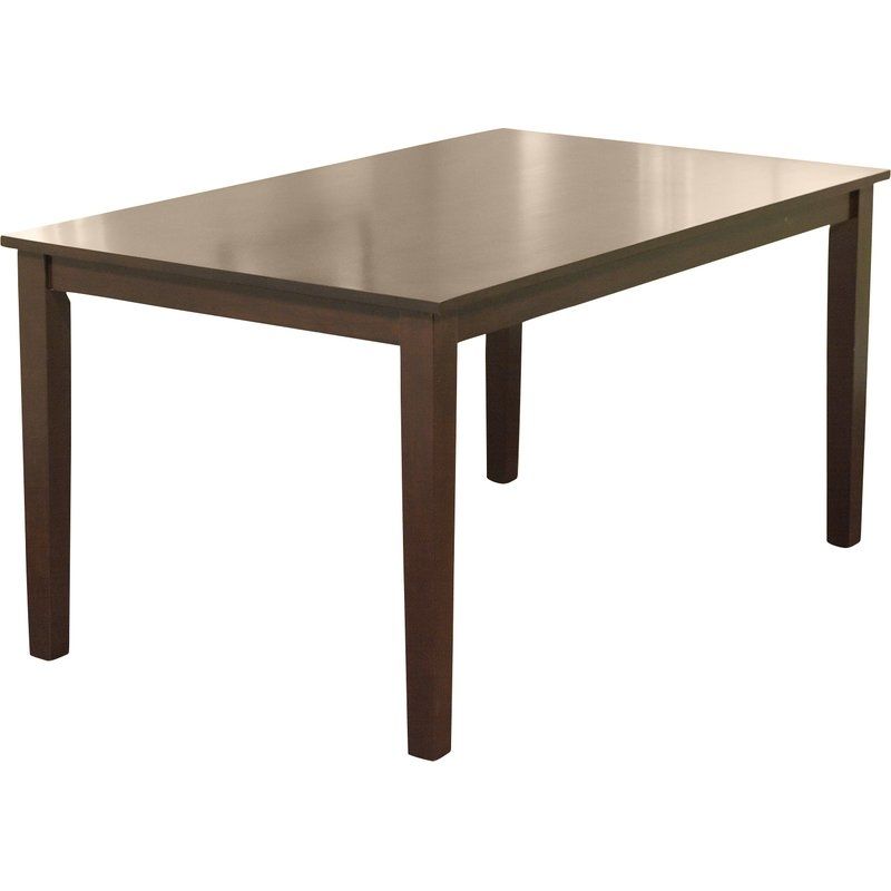 August Grove Vivien Dining Table & Reviews | Wayfair Inside Candice Ii Extension Rectangle Dining Tables (View 20 of 25)