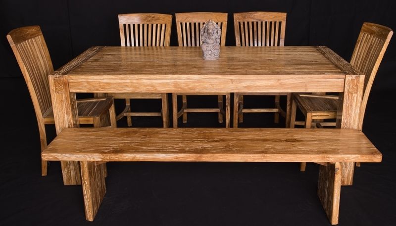 Bali Teak Furniture Portland Quality Wood Indoor Dining Tables For Balinese Dining Tables (View 1 of 25)