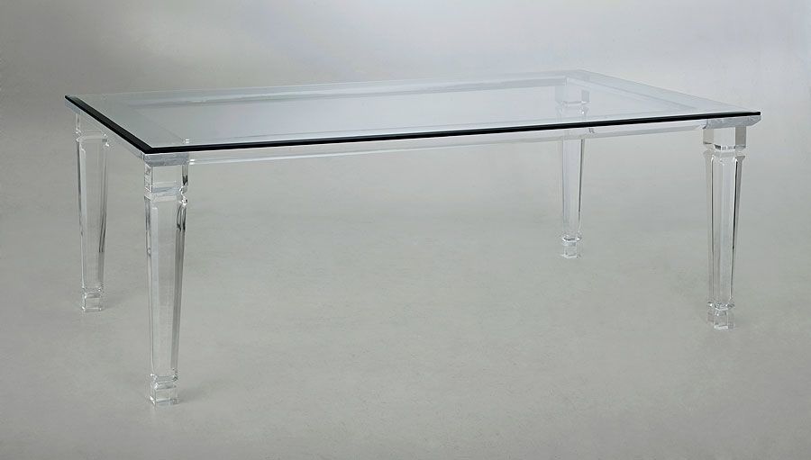 Barcelona Acrylic Dining Table | Pertaining To Barcelona Dining Tables (View 25 of 25)