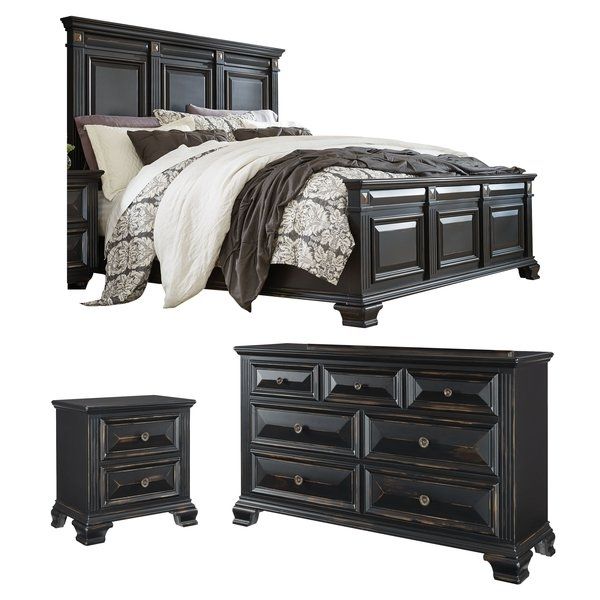 Bedroom Sets You'll Love Pertaining To Bale Rustic Grey 7 Piece Dining Sets With Pearson White Side Chairs (View 9 of 25)