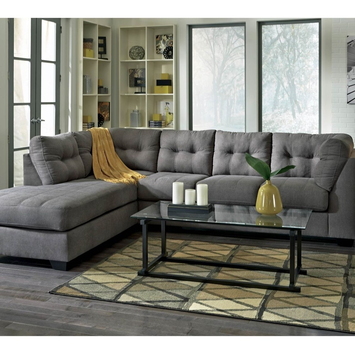 Benchcraft Maier 2 Pc. Sectional Sofa With Left Corner Chaise Pertaining To Meyer 3 Piece Sectionals With Laf Chaise (Photo 19 of 25)
