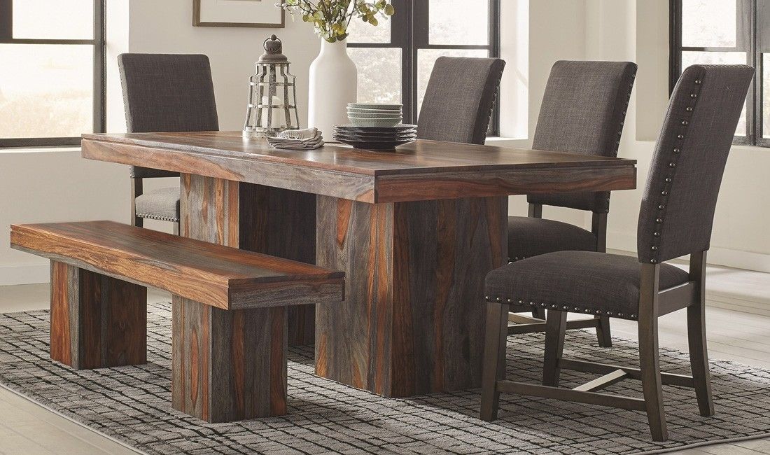 Binghamton Grey Sheesham Dining Room Furniture Collectionscott Within Sheesham Dining Tables 8 Chairs (Photo 7 of 25)