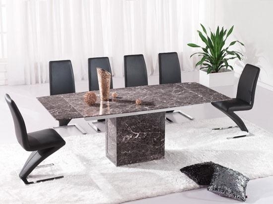 Featured Photo of 25 Photos Extending Marble Dining Tables