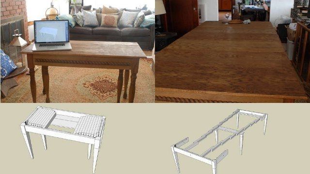 Build An Expandable Dining Table That Can Seat Ten And Fit In A With Regard To Square Extending Dining Tables (View 24 of 25)