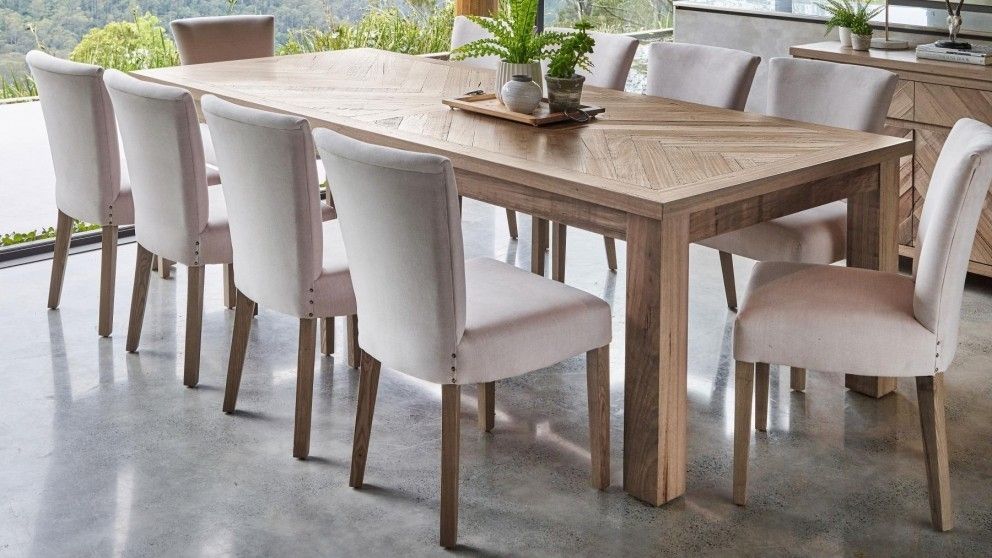 Buy Herringbone 270cm Rectangular Dining Table | Harvey Norman Au In Harvey Dining Tables (View 7 of 25)