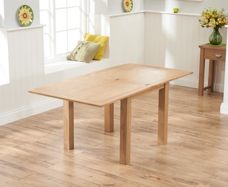 Buy Mark Harris Sandringham Solid Oak Dining Table – 90Cm Square Throughout Flip Top Oak Dining Tables (View 9 of 25)