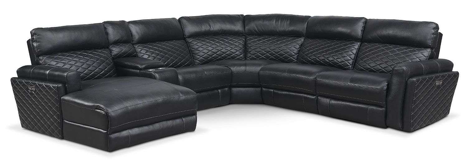 Catalina Piece Power Reclining Sectional With Left Facing Chaise Within Waylon 3 Piece Power Reclining Sectionals (View 16 of 25)