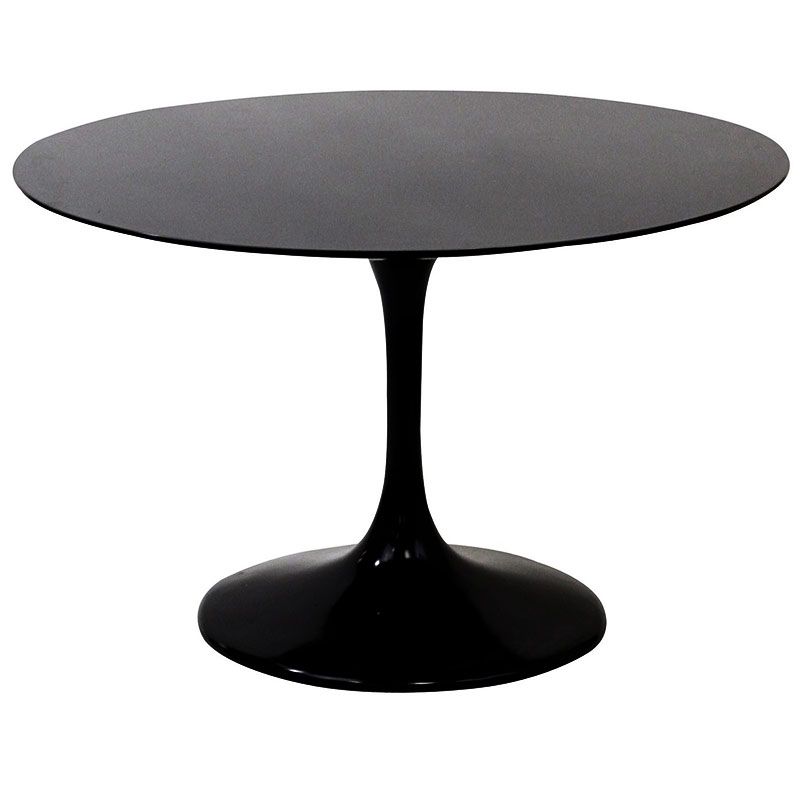 Choosing A Round Dining Table And Chairs Which Match – Home Decor Ideas Inside Caira Black Round Dining Tables (View 1 of 25)