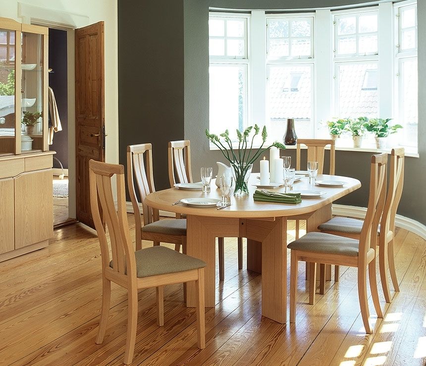 Featured Photo of 2024 Latest Beech Dining Tables and Chairs