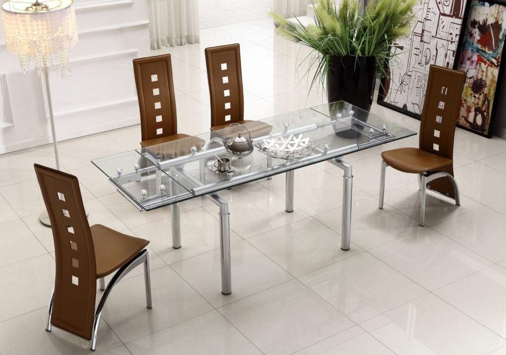 Contemporary Modern Dining Room Sets — Bluehawkboosters Home Design Inside Modern Dining Room Sets (View 15 of 25)
