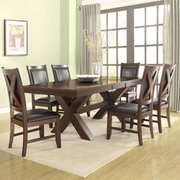 Costco: Braxton 7 Piece Dining Set $1499, 60 84" X 40" | 805 Kitchen With Regard To Laurent 7 Piece Rectangle Dining Sets With Wood And Host Chairs (View 10 of 25)