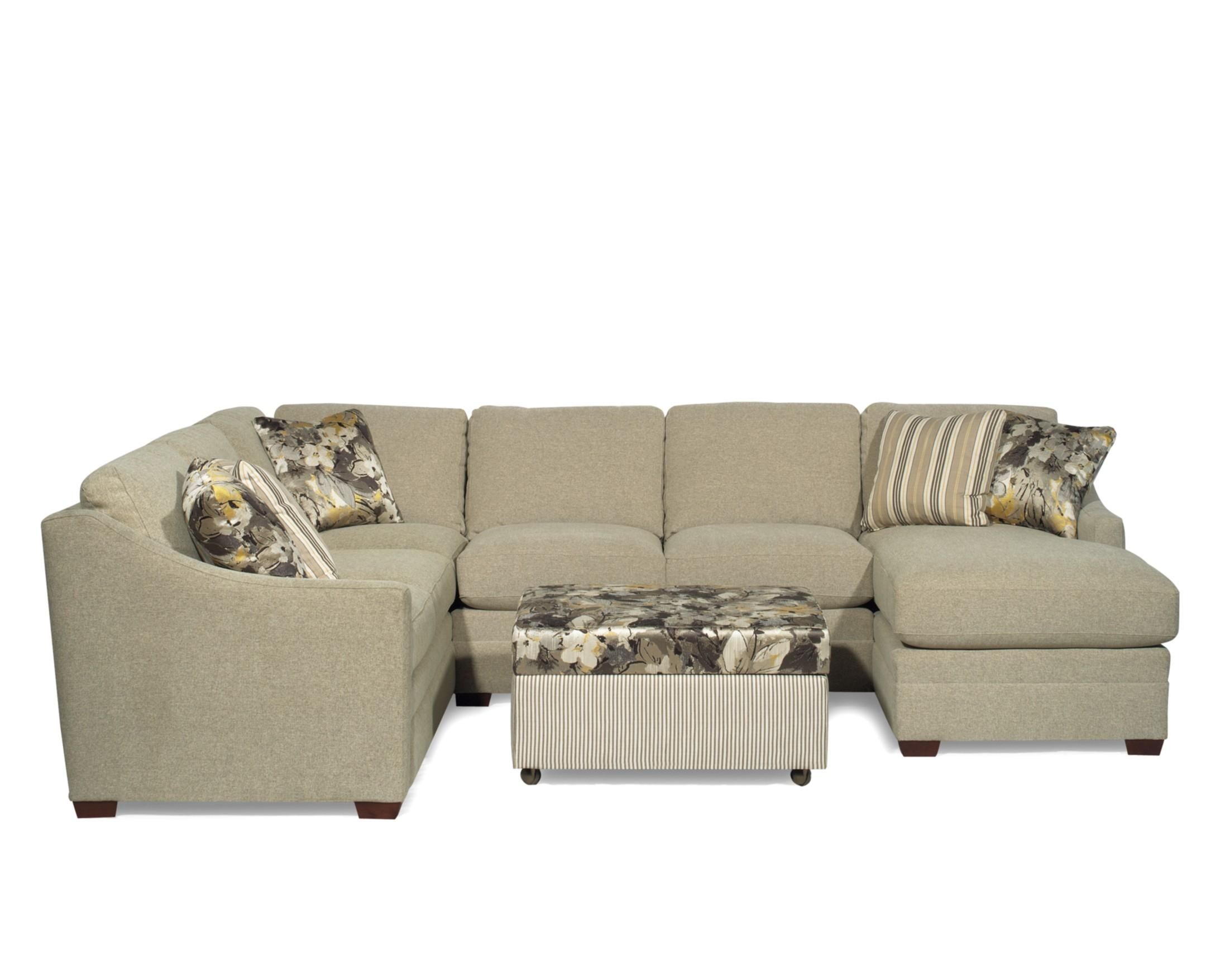Craftmaster F9 Custom Collection <b>customizable</b> 3 Piece With Regard To Avery 2 Piece Sectionals With Laf Armless Chaise (Photo 6427 of 7825)