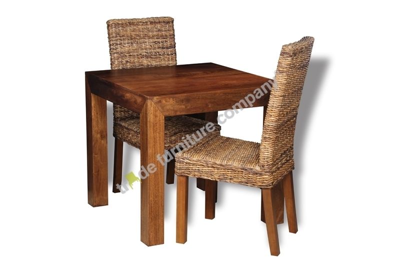 Dakota 80cm Dining Table & 2 Havana Chairs | Trade Furniture Company™ Throughout Havana Dining Tables (View 21 of 25)