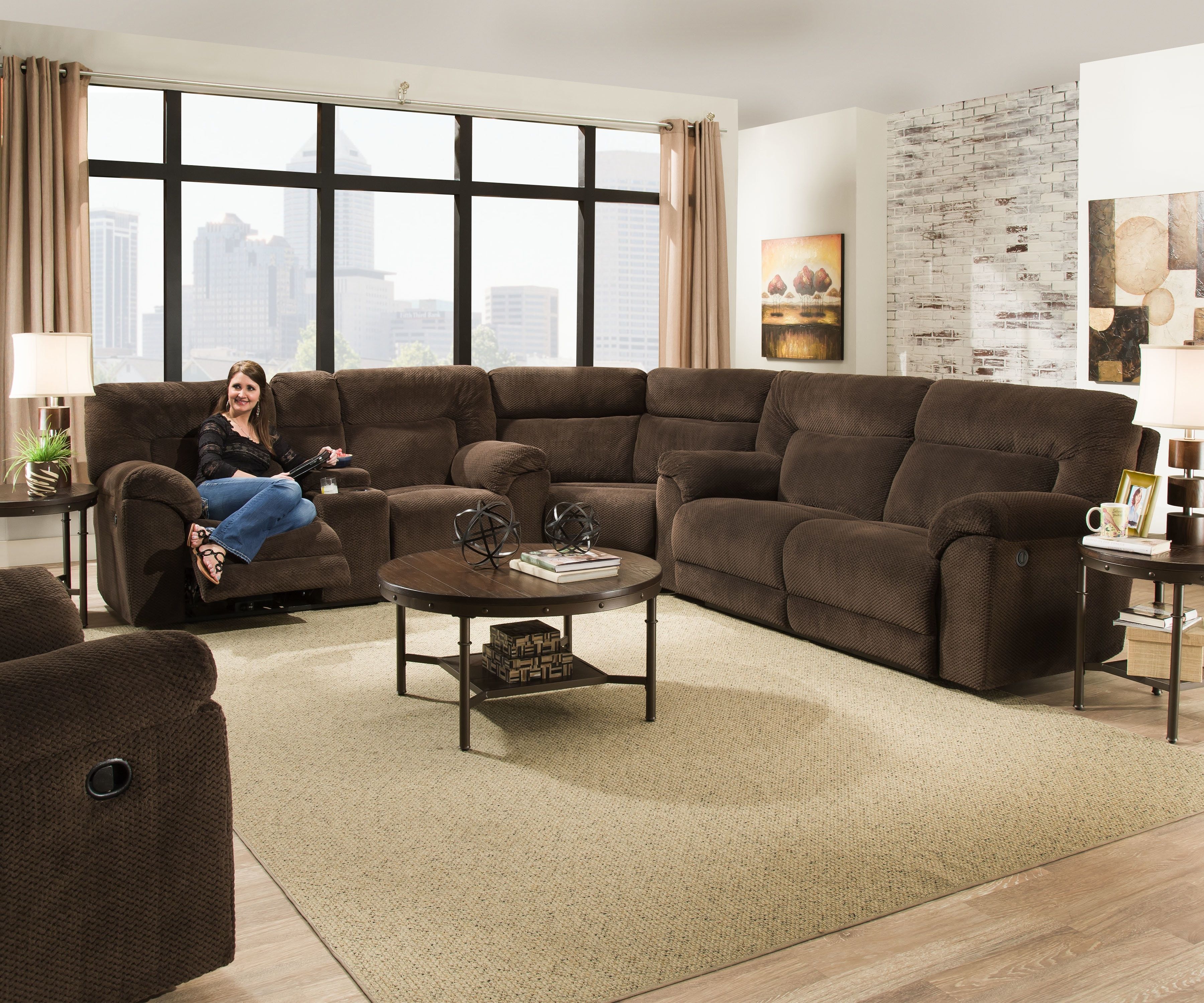 Darby Home Co Radcliff Reclining Sectional | Wayfair Throughout Karen 3 Piece Sectionals (View 9 of 25)