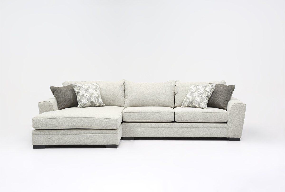 Delano 2 Piece Sectional W/laf Oversized Chaise | Living Spaces Intended For Delano Smoke 3 Piece Sectionals (Photo 2 of 25)