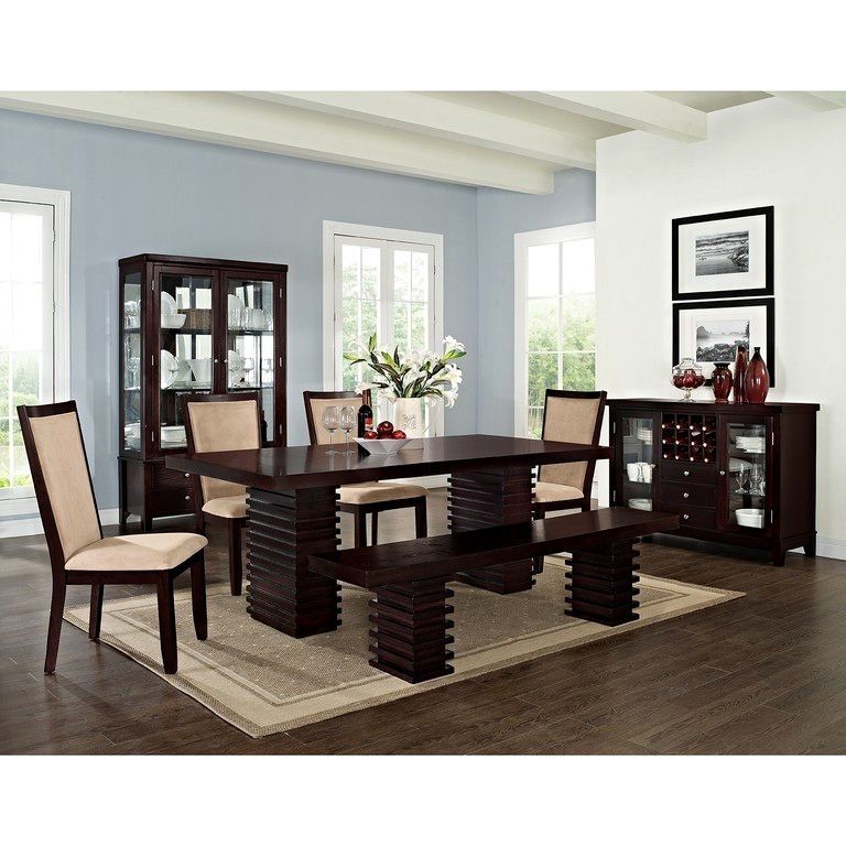 Dining Room – Colorfulvanity.ml Intended For Norwood 9 Piece Rectangular Extension Dining Sets With Uph Side Chairs (Photo 7 of 25)