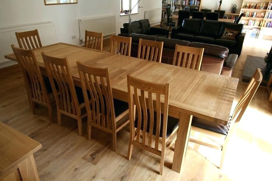 Dining Table To Seat 10 Seats 8 Oak Dining Table Sets Great Within Extending Dining Table With 10 Seats (View 1 of 25)