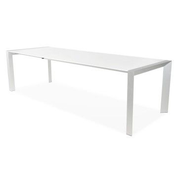 Extendable Dining Table With Sleek Design Vigo (white) – Vistadeco Pertaining To Sleek Dining Tables (View 24 of 25)