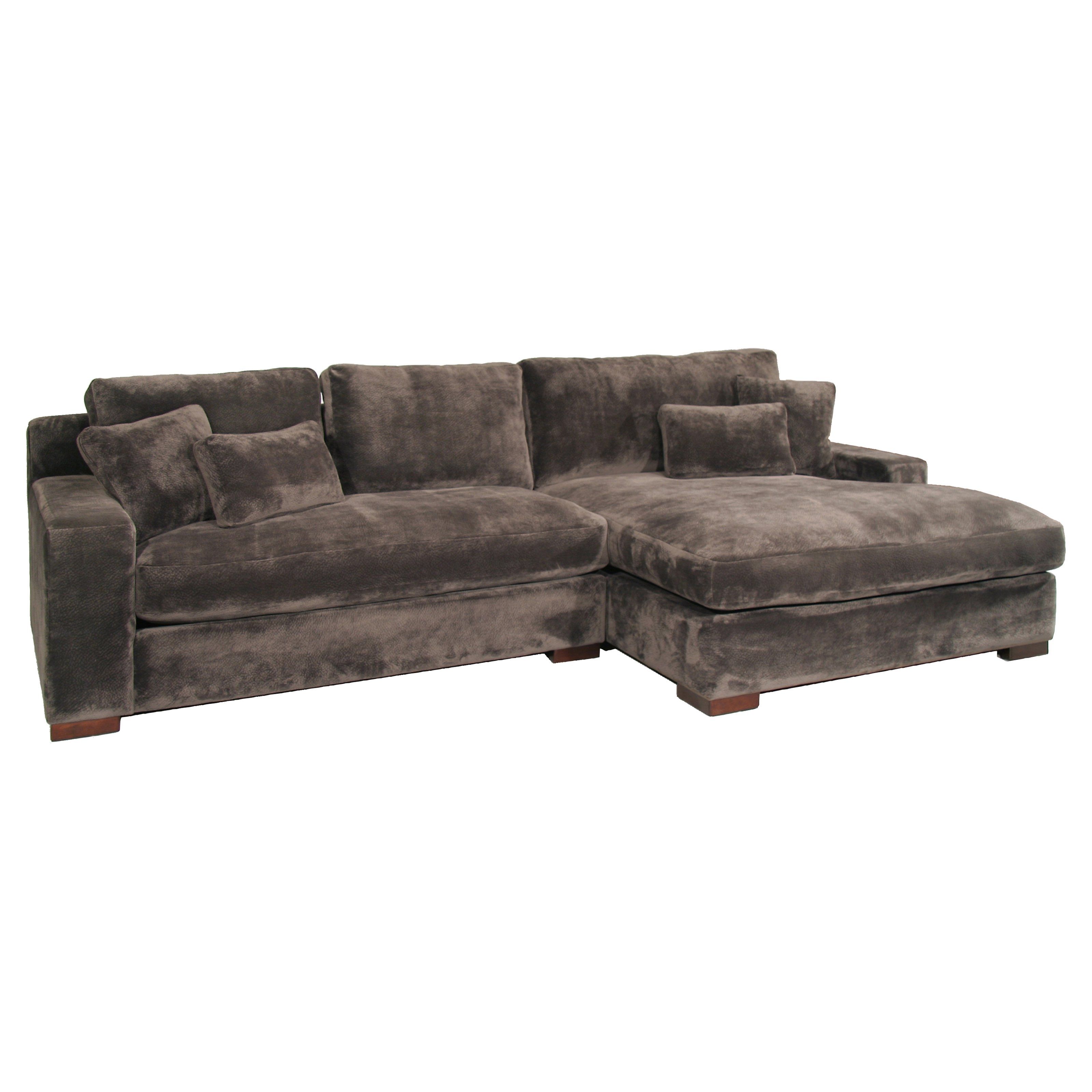 Fairmont Designs Doris 2 Piece Sectional Sofa | Hayneedle In Sierra Down 3 Piece Sectionals With Laf Chaise (View 15 of 25)