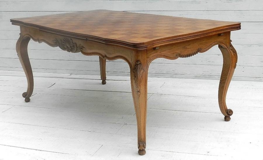 French Louis Xv Rev Extending Dining Table Oak In From Tryst D'amour With Regard To French Extending Dining Tables (Photo 1 of 25)