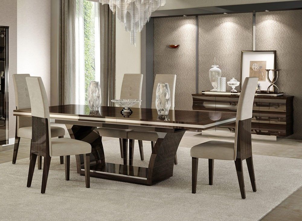 Giorgio Italian Modern Dining Table Set For Modern Dining Tables (View 1 of 25)