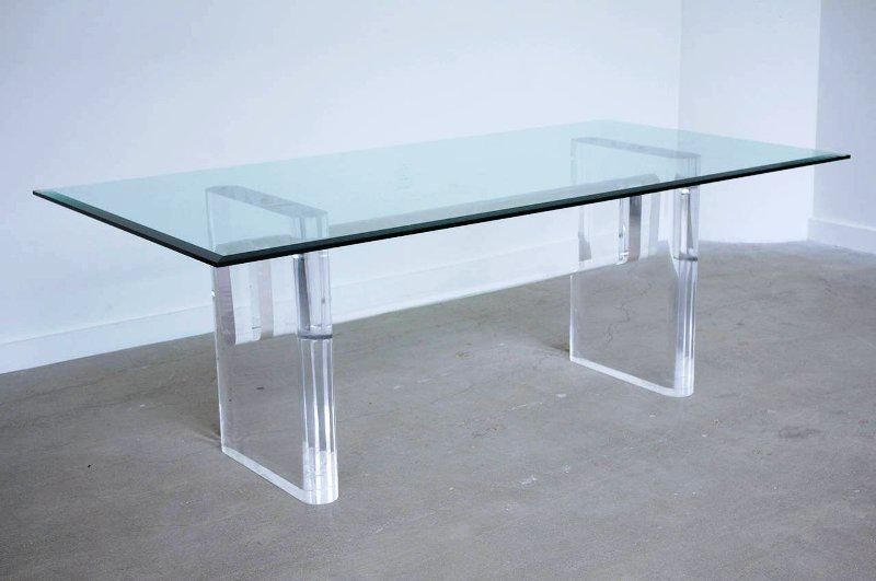 Glass Acrylic Dining Table — Jayne Atkinson Homesjayne Atkinson Homes Within Acrylic Dining Tables (Photo 7 of 25)