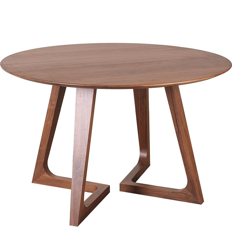 Godenza Modern Round Dining Tablemoe's Home Within Round Dining Tables (View 25 of 25)