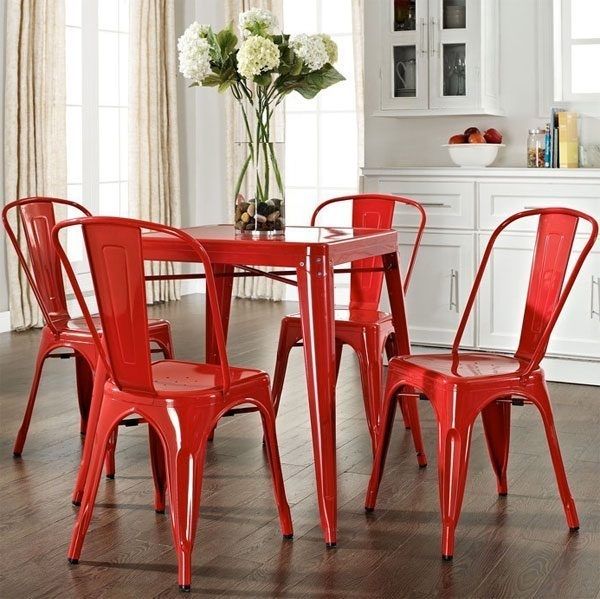 Gorgeous Red Dining Chairs — Eatwell101 Within Red Dining Chairs (View 2 of 25)