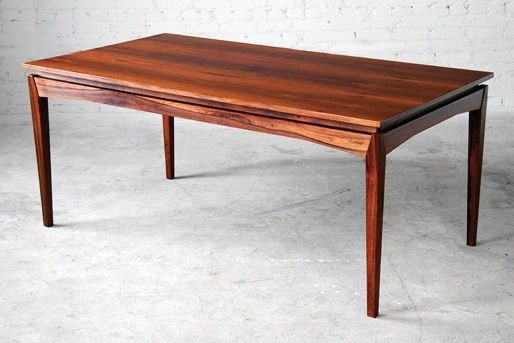 H.w. Klein Bramin Rosewood Expandable Dining Table Danish Modern With Danish Dining Tables (Photo 15 of 25)