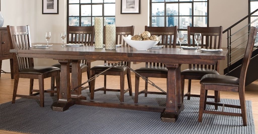 Hayden Trestle Dining Tabe Throughout Hayden Dining Tables (Photo 3 of 25)